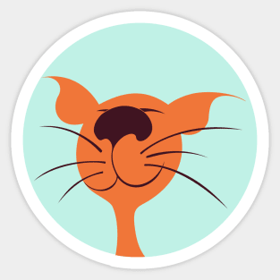 Happy cat emoji Sticker